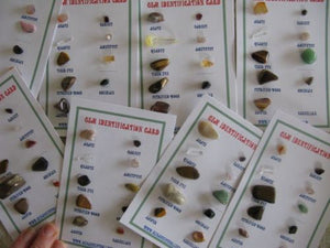 Gem Identification Card +10 Stones