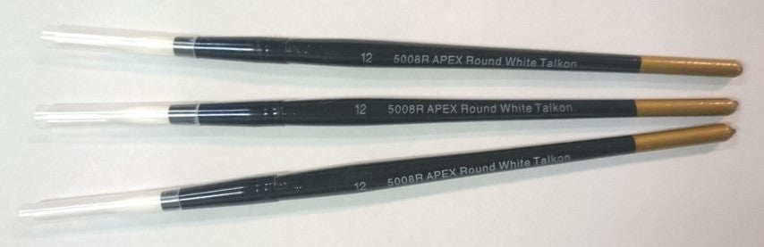 Paint Brushes Round Size 10-12 Large - High Quality for Soap Paints, Watercolour