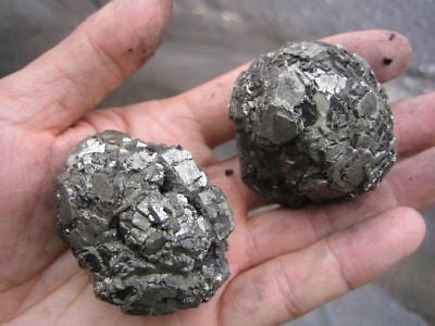 Pyrite Cube Balls Cluster Specimens 250gm