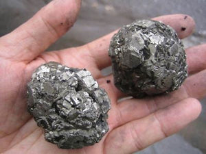 Pyrite Cube Balls Cluster Specimens 250gm