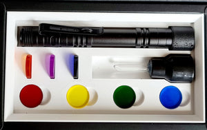 Crystal Light Balancing Torch Set, Colour Healing