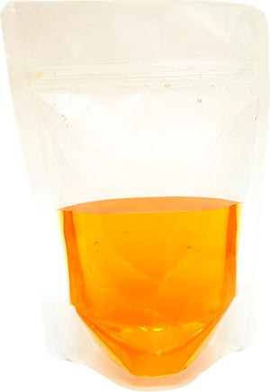 Clear Gusseted Stand Up Zip Lock Plastic Bags 70-200gm (200ml) (#1) 170x110