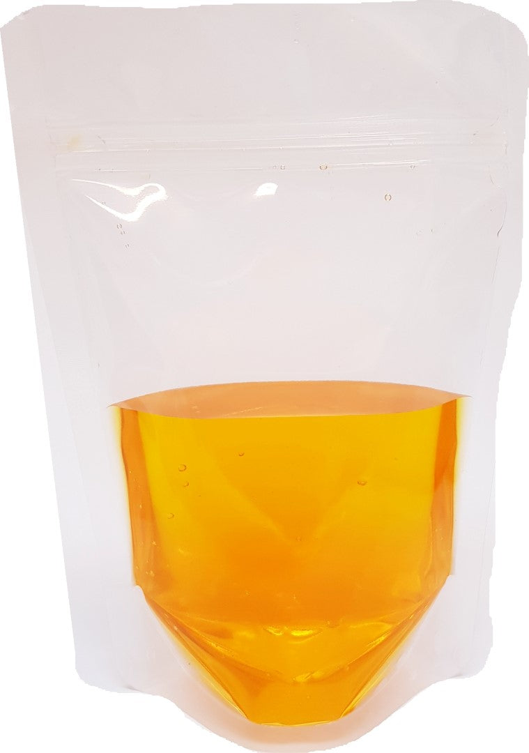 Clear Gusseted Stand Up Zip Lock Plastic Bags 70-200gm (200ml) (#1) 170x110