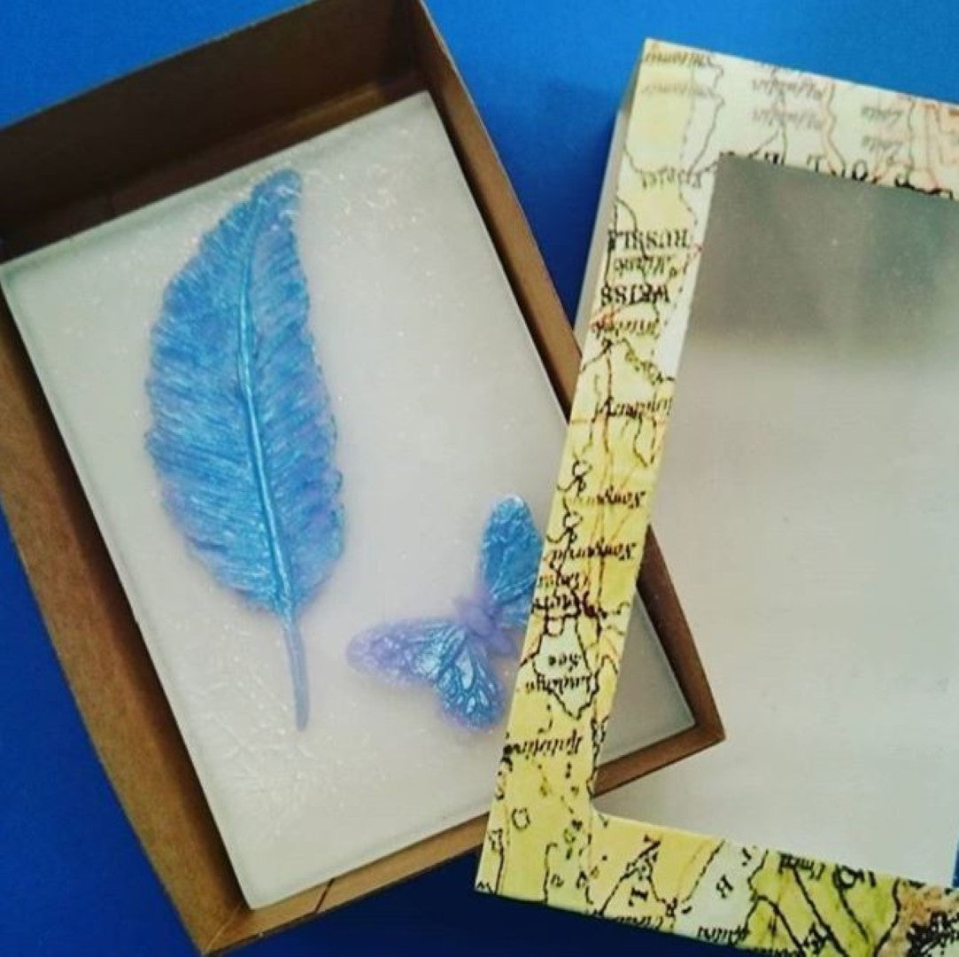 Feathers Mini (2 Cavities) Silicone Mould