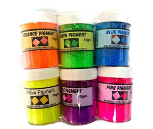 Neon Pigment Colours - Powder