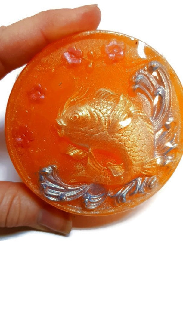 GoldFish Leaping Pond Silicone Mould