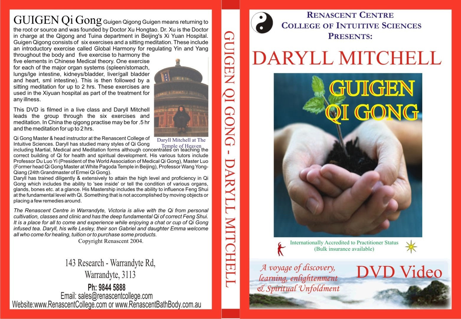 Qi Gong - Guigen - Practice DVD