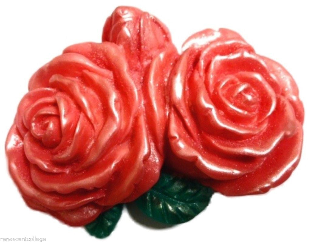 Rose Twin Silicone Mould