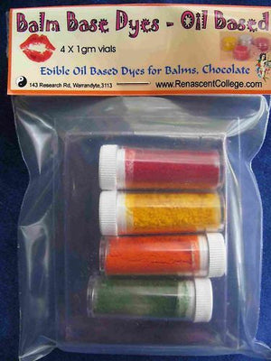 Edible Food Dye Powders x 4