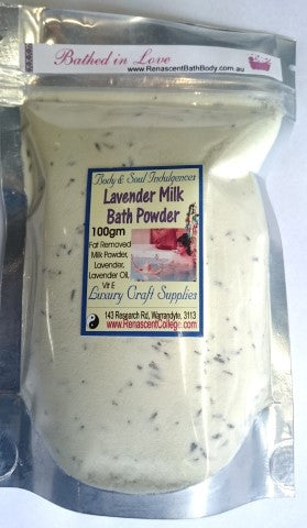 Milk Bath Powder Lavender