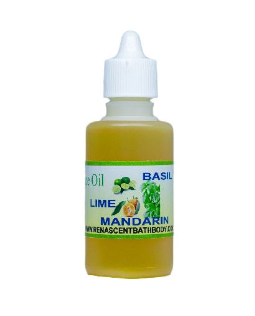 Basil, Lime, Mandarin Fragrant Oil