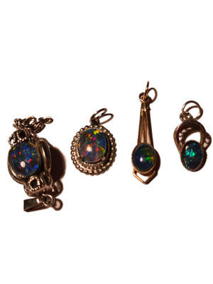 Opal Gemstone Pendants Genuine