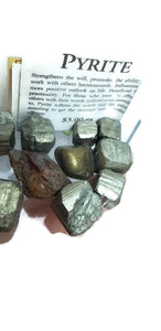 Pyrite Cube Rough Gemstone Specimen