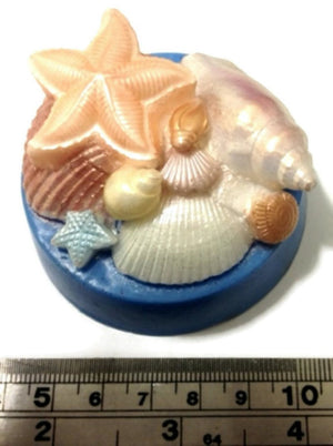 Seaside Scene Shells Silicone Mould