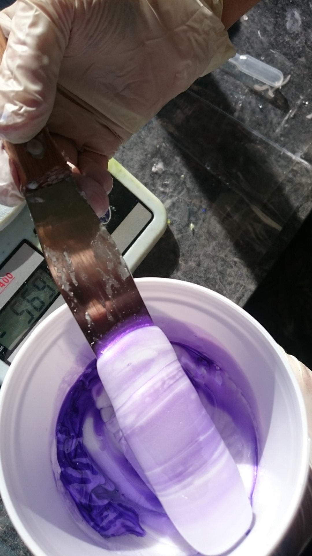 Silicone rubber liquid for mould making