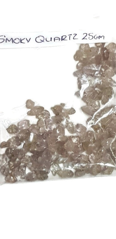 Smoky Quartz TINY Tumbled Polished Gemstones 25gms