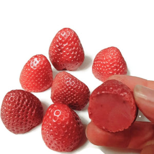 Strawberry / Strawberries (4 cavity) Silicone Mould