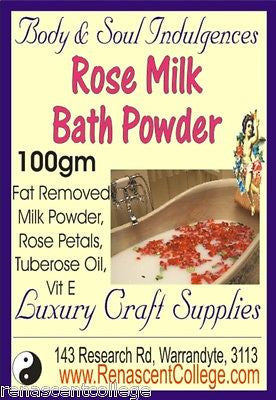 Milk Bath Powder Rose