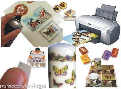 *Clearance Special* Laser Clear Water Slide Decal Paper for SMALLER IMAGES