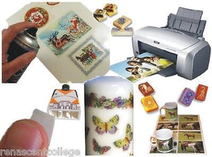 Film Free A4 Water Slide Clear Laser Decal Paper Printable