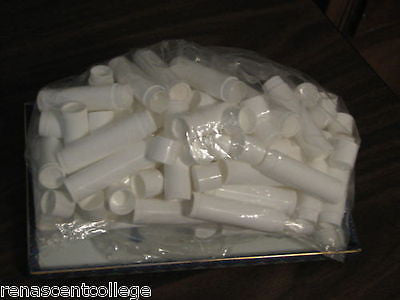 WHITE Twist up Lip stick / balm tubes