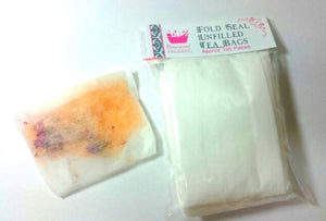 Tea Bags Unfilled -  Fold Seal