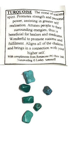 Turquoise Tiny Tumbled Polished Gemstones