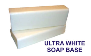 Ultra WHITE MP Soap Base 1KG (SLS / SLES / Palm / Stearic Acid Free)