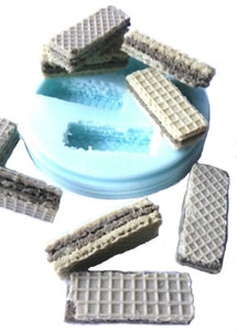 Wafer Biscuit (4 Cavity) Silicone Mould