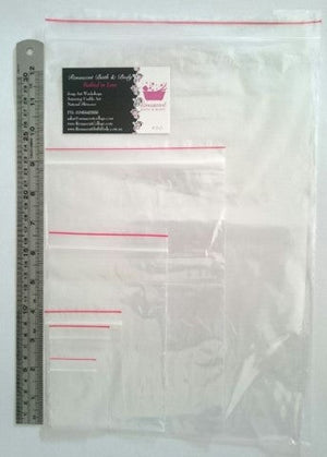 Self Seal Clear Zip Lock Plastic Bags 4x6in (100 x 150cm) x 100