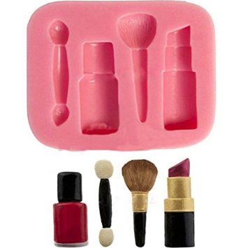 Makeup (4 cavity) Silicone Mould
