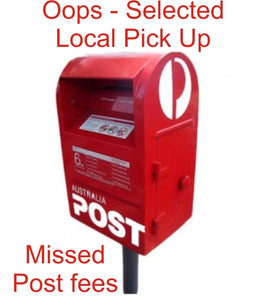Postal / Postage charges missed from last invoice