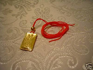 QUAN YIN BUDDHA PENDANT, MANTRAS -Square