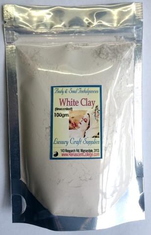 White Kaolin Clay Powder Australian, Adds Soap Froth, creamier